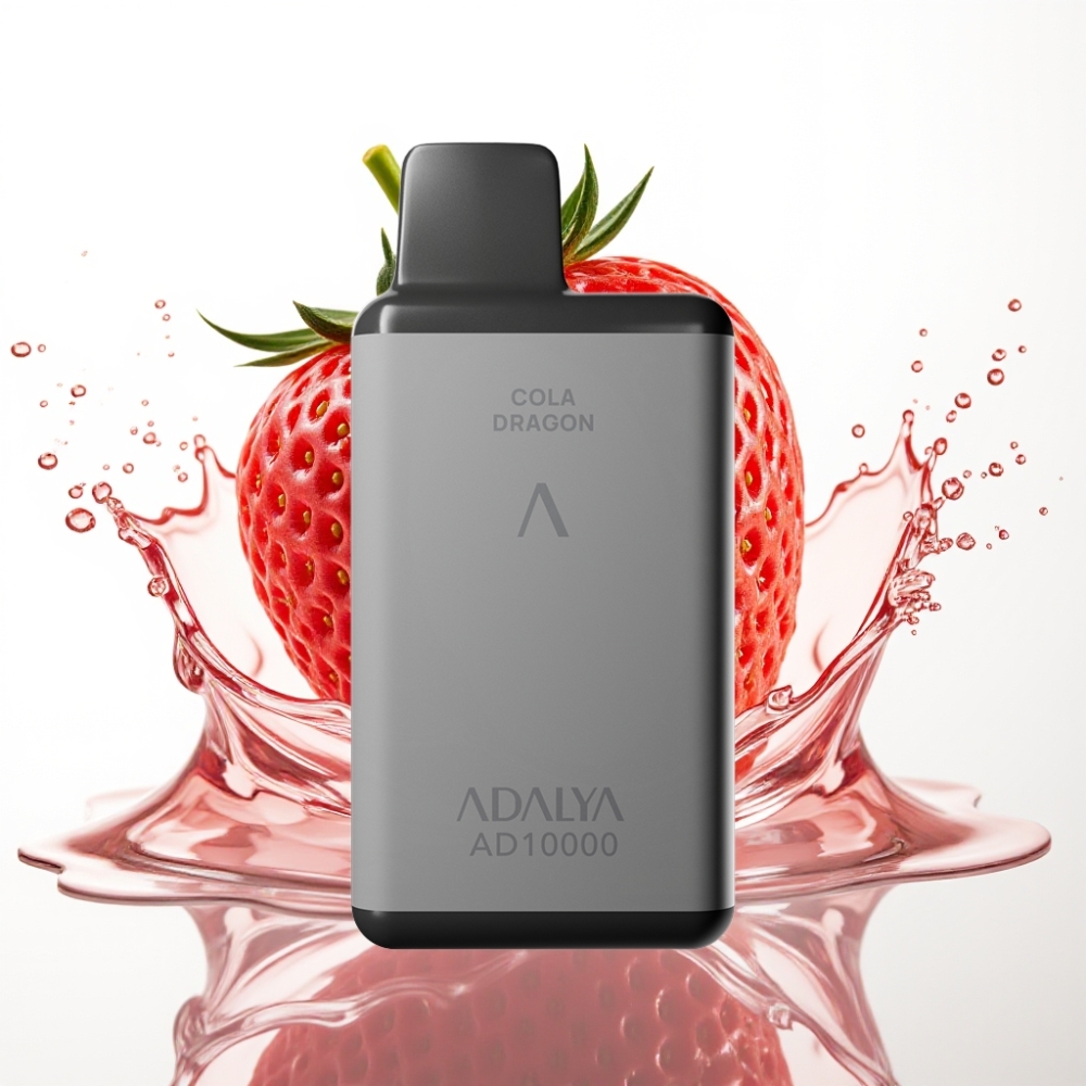 Adalya AD 10000 Puffs Vesoljno sivi Vape za enkratno uporabo s 14 ml e-tekočine, 2 % nikotina, USB-C polnjenjem in 650 mAh baterijo