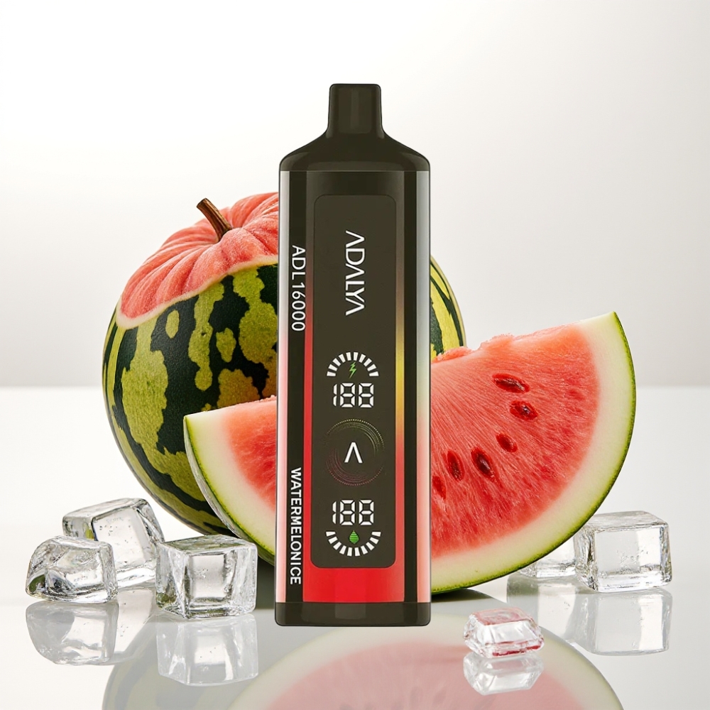 Adalya ADL 16000 PRO Puff Dispozabilna Vapa z Digitalnim Zaslonom, Smart Mesh Coil in 25ml E-tekočine