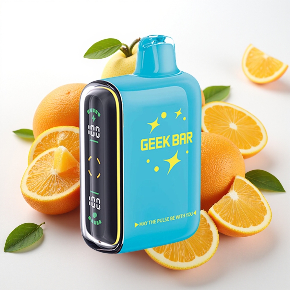 Geek Bar Pulse 15000 Puffov – 16ML E-tekočina, 5% Nikotina, Nastavljiv Pretok Zraka, 650 mAh Baterija, USB Type-C Polnjenje Ničelni nikotin