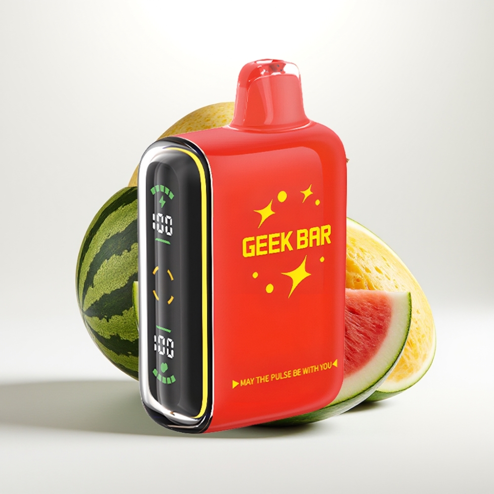 Geek Bar Pulse 15000 Puffov – 16ML E-tekočina, 5% Nikotina, Nastavljiv Pretok Zraka, 650 mAh Baterija, USB Type-C Polnjenje Ničelni nikotin