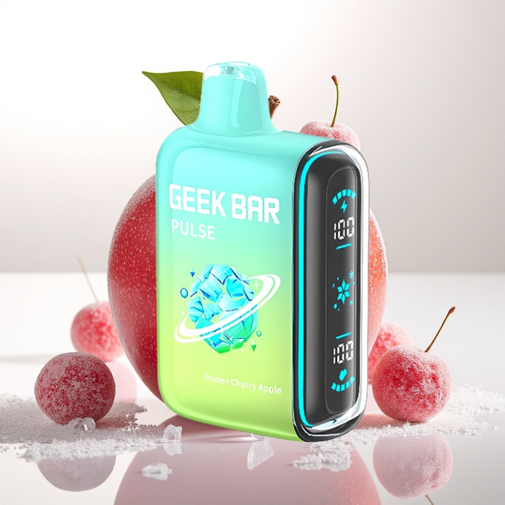 Geek Bar Pulse 15000 Pufov, 16ML E-tekočina, 5% Nikotina, Nastavljiv Pretok Zraka