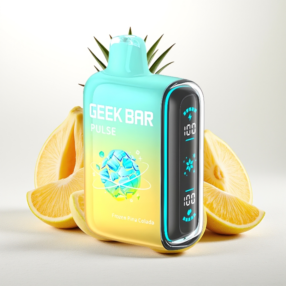 Geek Bar Pulse 15000 Pufov, 16ML E-tekočina, 5% Nikotina, Nastavljiv Pretok Zraka
