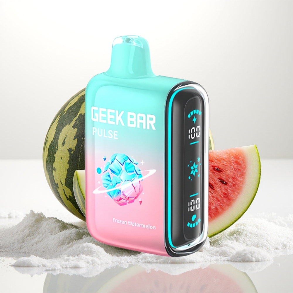 Geek Bar Pulse 15000 Pufov, 16ML E-tekočina, 5% Nikotina, Nastavljiv Pretok Zraka
