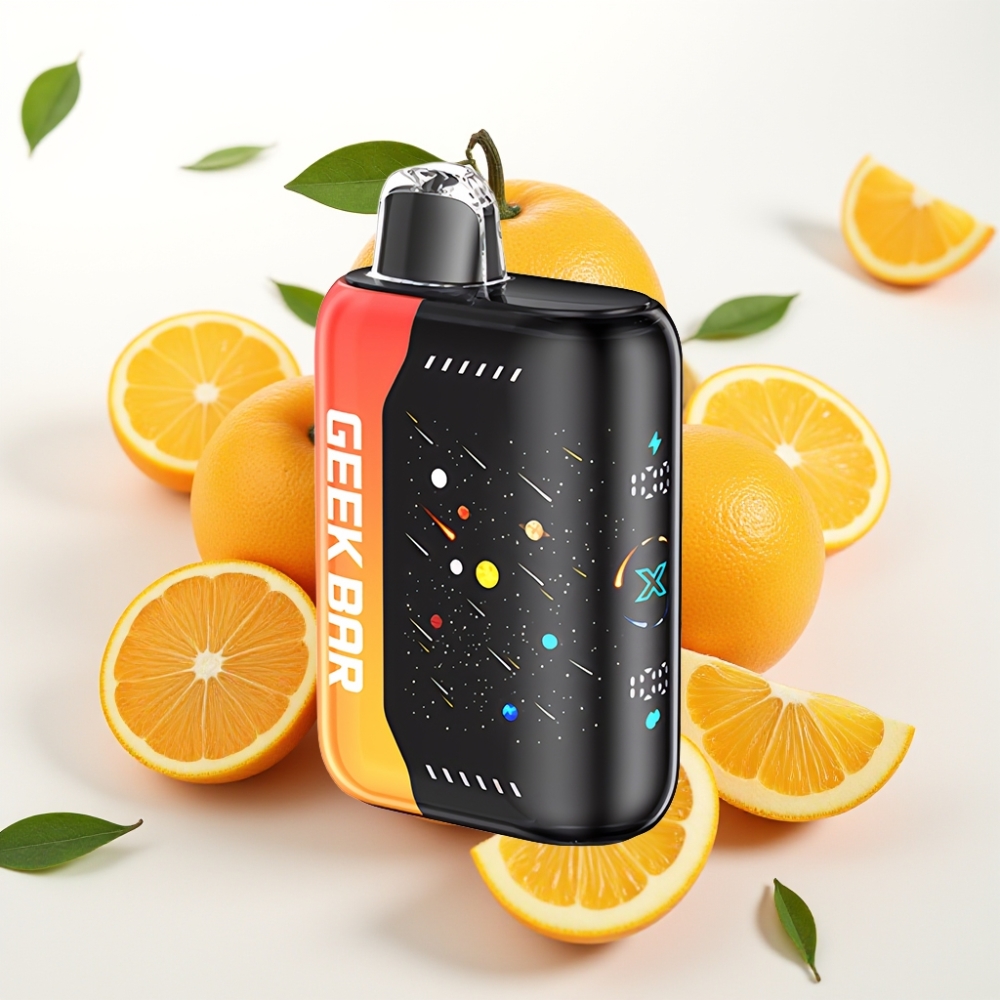 GEEK BAR Pulse X 42K Puffs Meteorska Edicija z 820mAh Hitrim Polnjenjem in 3D Ukrivljenim Zaslonom