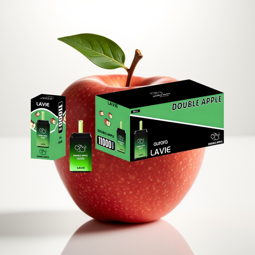 LAVIE Aurora 11000 Puffov – 22ML, 650mAh, Type C Dvojno jabolko