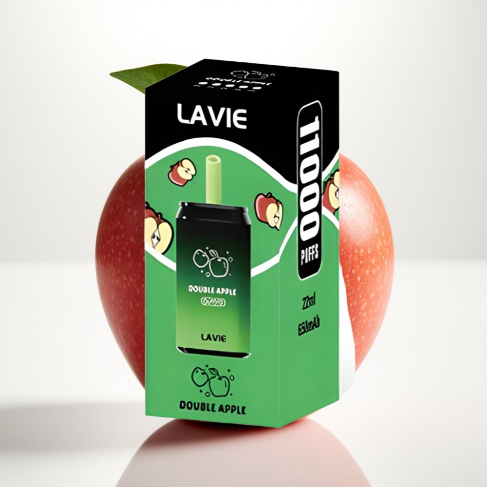 LAVIE Aurora 11000 Puffov – 22ML, 650mAh, Type C Dvojno jabolko