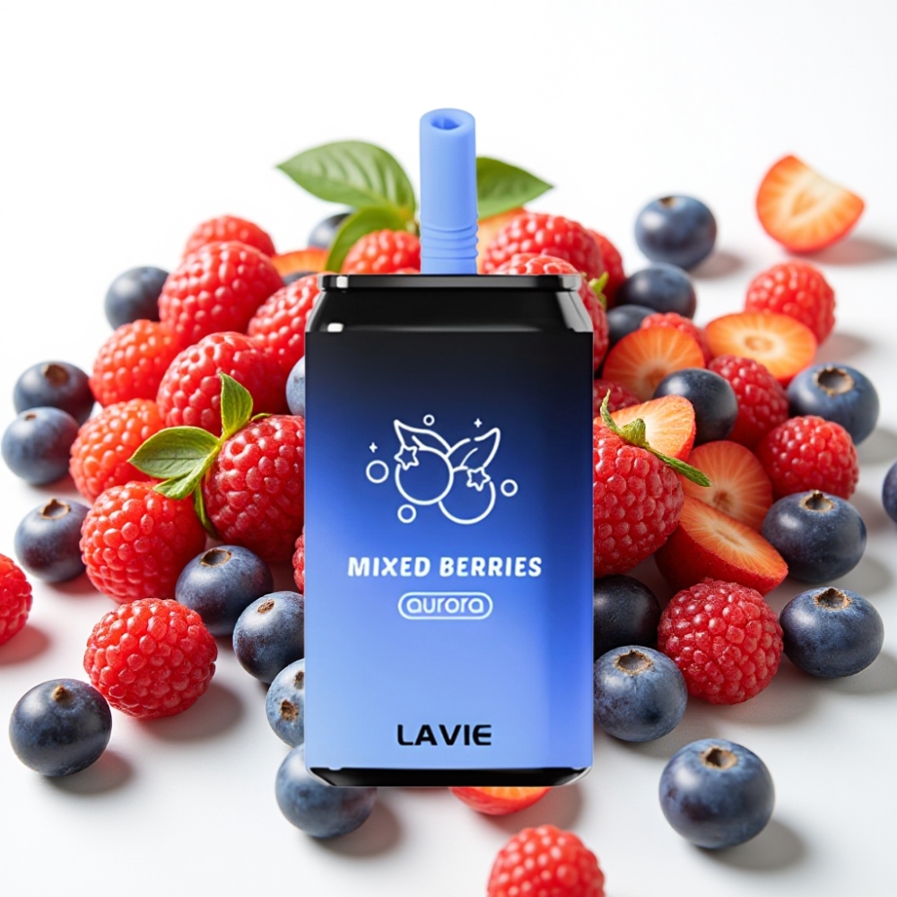 LAVIE Aurora 11000 Puffov / Teža - 0,095 kg / Nikotin - 0%, 2%, 5% / E-tekočina - 22ML / Baterija - 650mAh