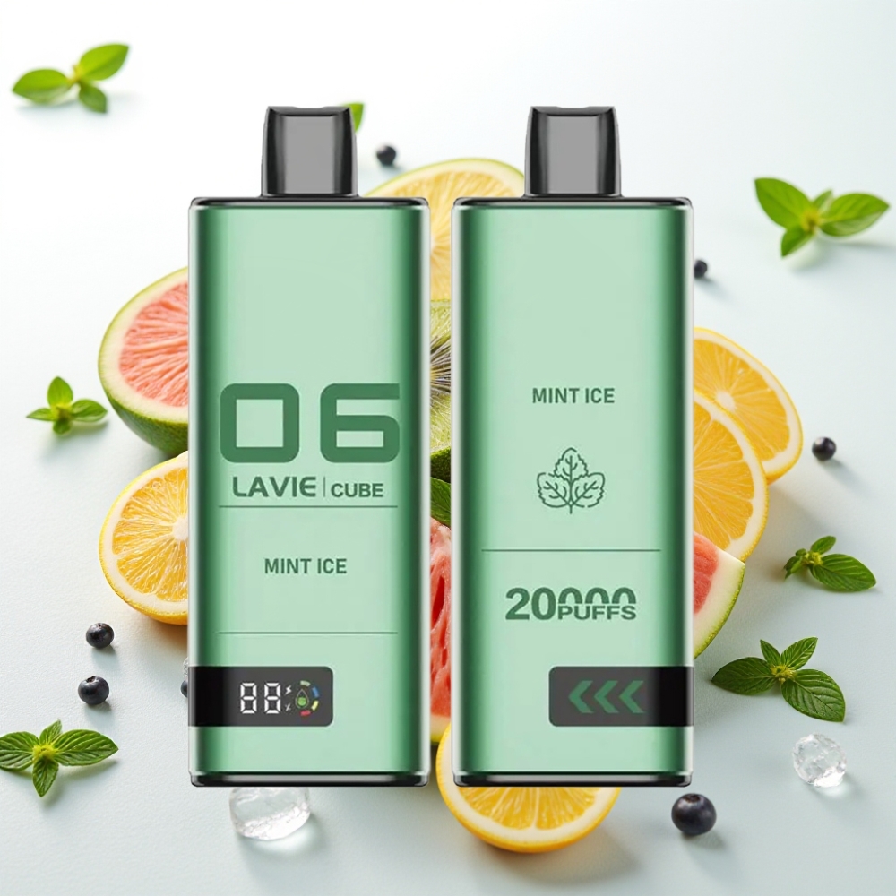 Lavie Cube 20000 Puffov Enkratna E-cigareta z 28ML Tekočine in 600mAh Baterijo