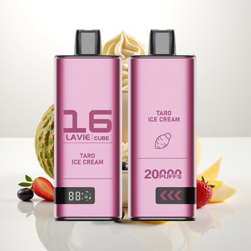Lavie Cube 20000 Puffs Enkratna Vape z 28ML tekočine, 600mAh baterijo in Type C polnjenjem