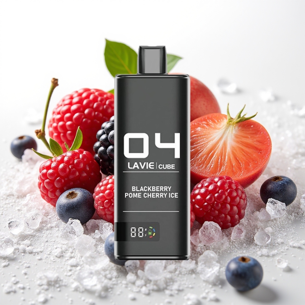 Lavie Cube 20000 Pufi Enkratna Vape – 28ML Tekočina, 600mAh Baterija, Type C Polnjenje