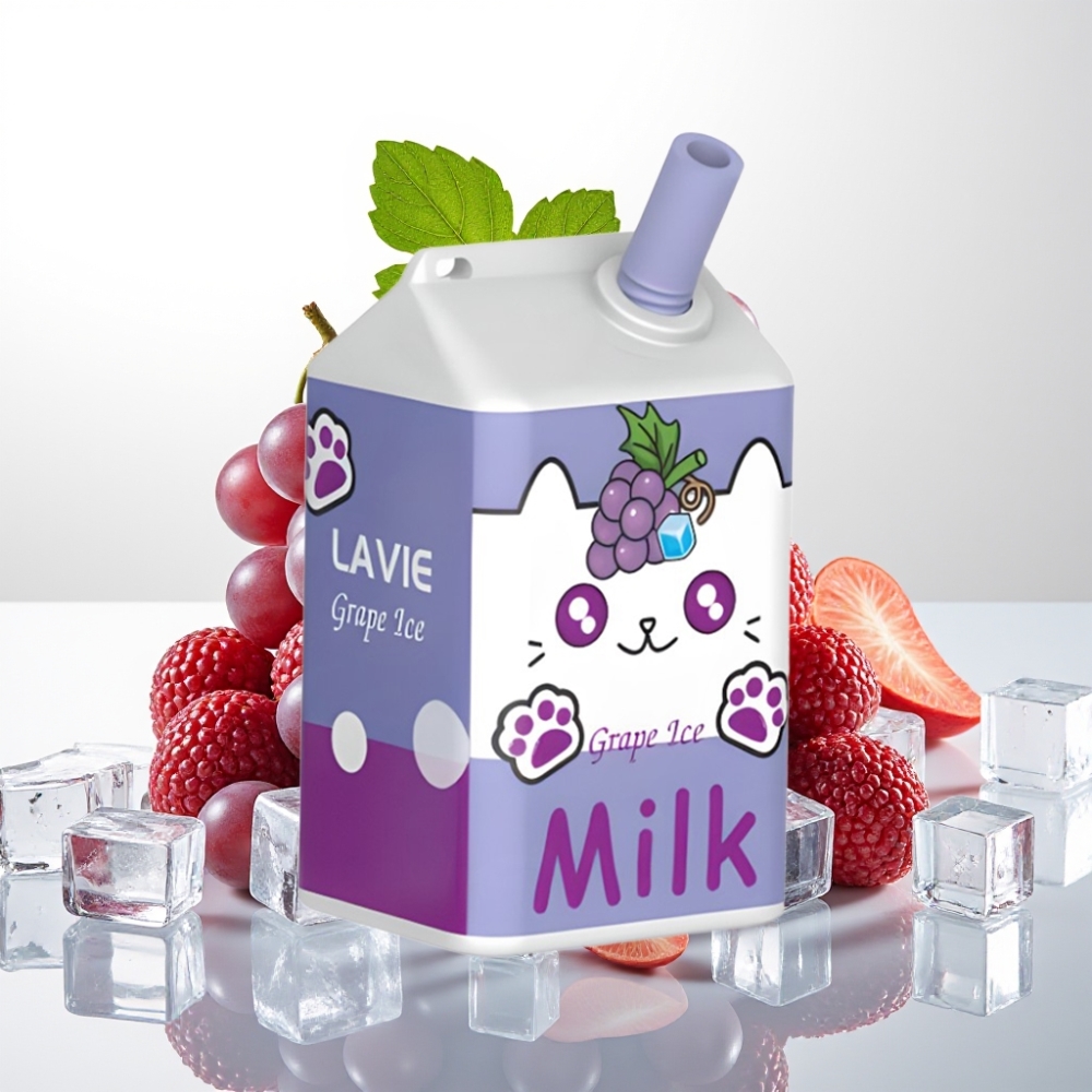 LAVIE Milk 7000 Puffs / 16ML / 600mAh / Type-C Grozdni led