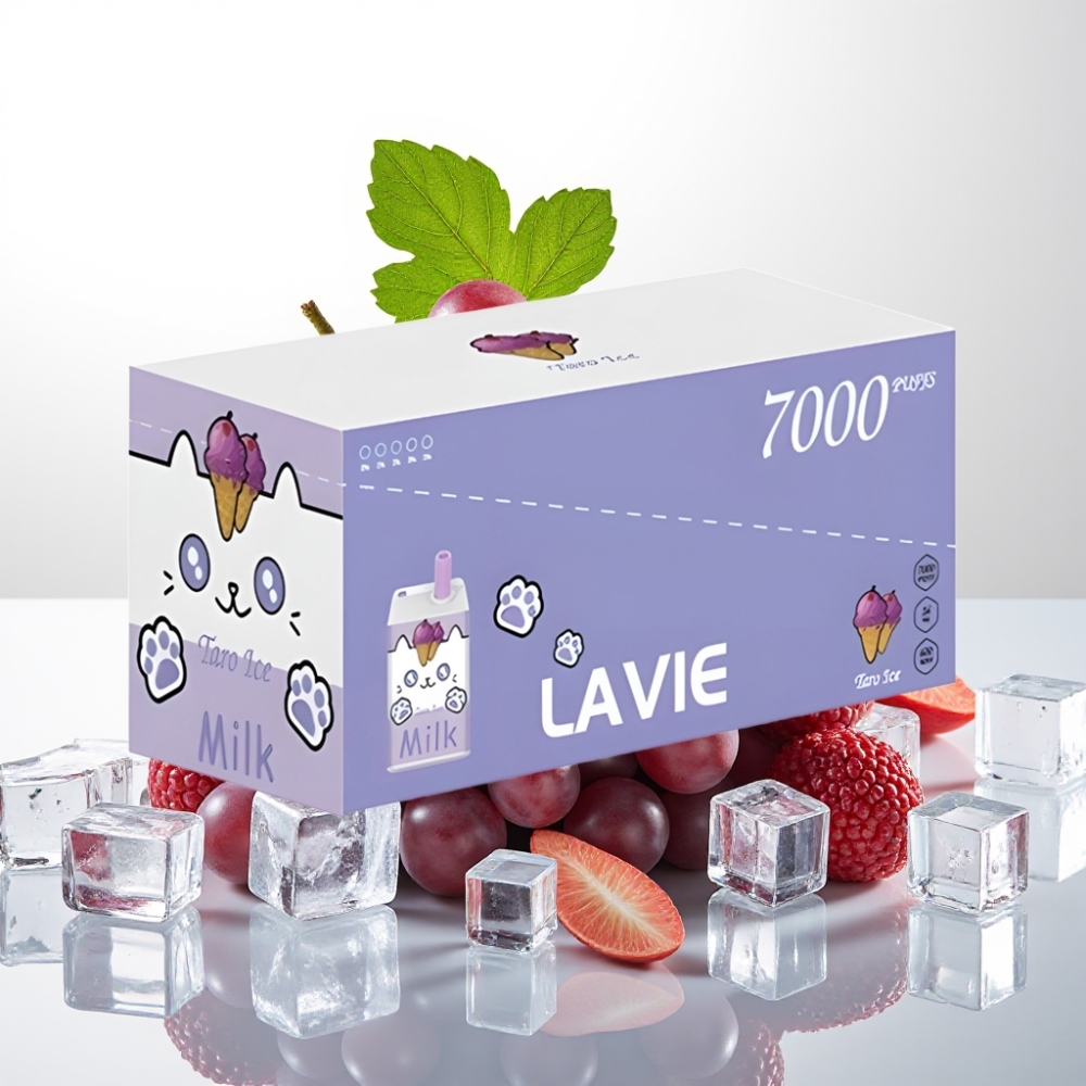 LAVIE Milk 7000 Puffs / 16ML / 600mAh / Type-C Grozdni led