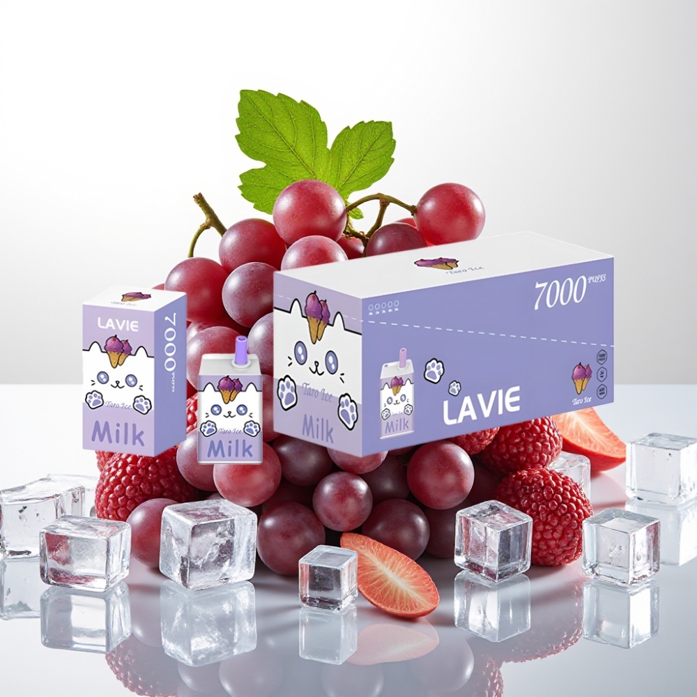LAVIE Milk 7000 Puffs / 16ML / 600mAh / Type-C Grozdni led
