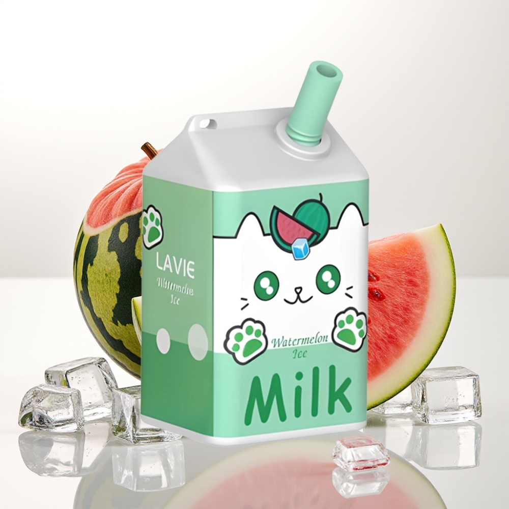 LAVIE Milk 7000 Puffs / 16ML / 600mAh / Type-C Lubenič led