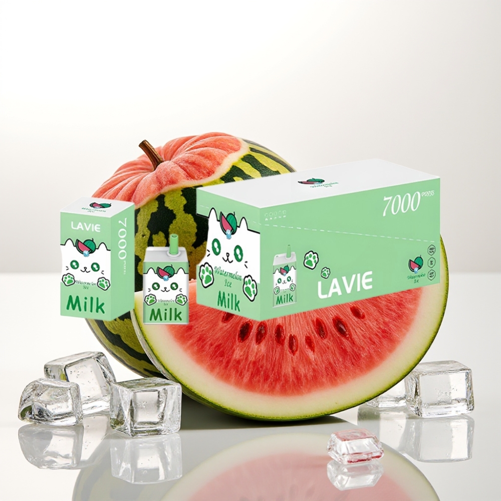 LAVIE Milk 7000 Puffs / 16ML / 600mAh / Type-C Lubenič led