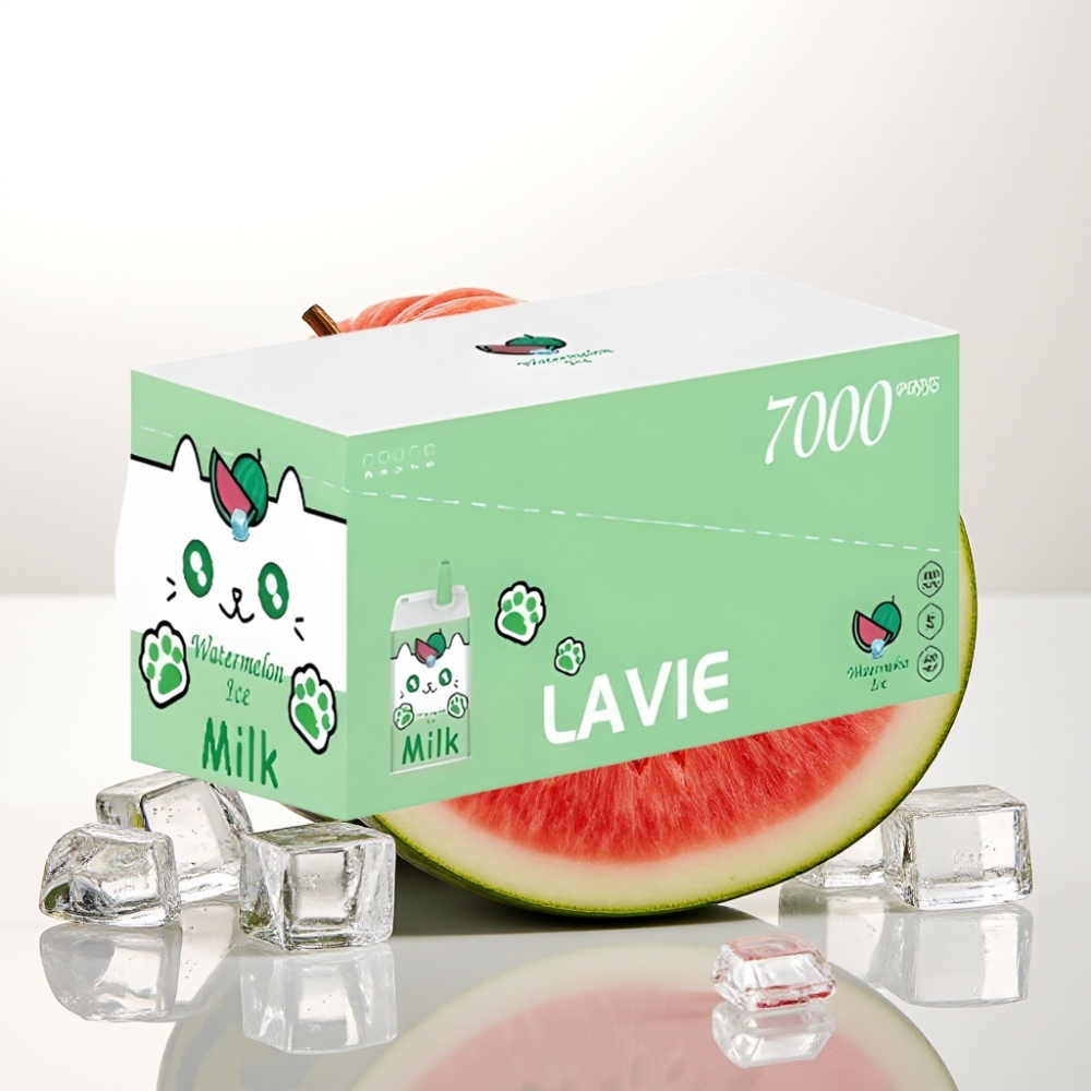 LAVIE Milk 7000 Puffs / 16ML / 600mAh / Type-C Lubenič led