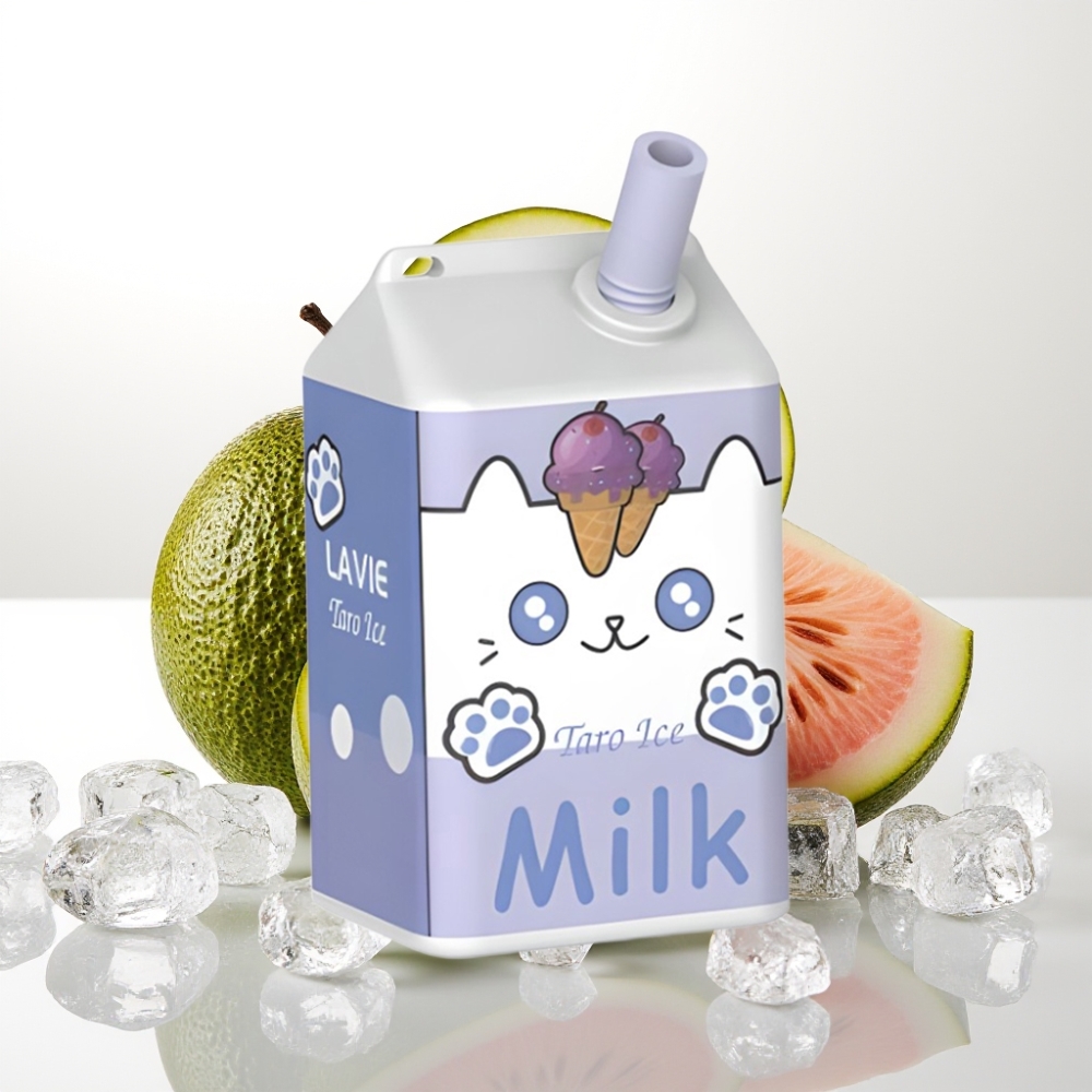 LAVIE Milk 7000 Puffs / 16ML / 600mAh / Type-C Taro led