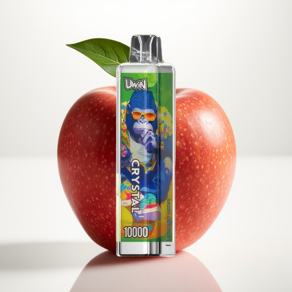 UWIN Crystal 10000 Puffov Dve jabolki