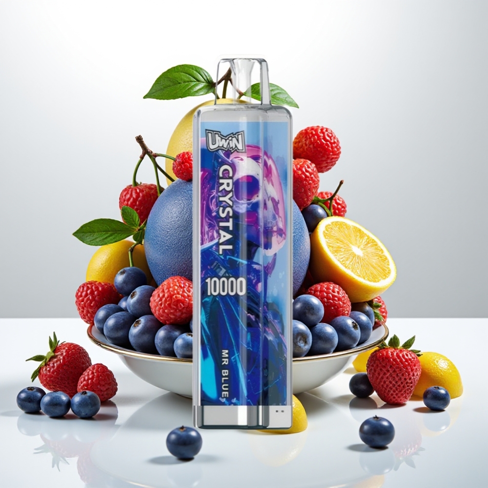 UWIN Crystal 10000 Puffov Mr Blue