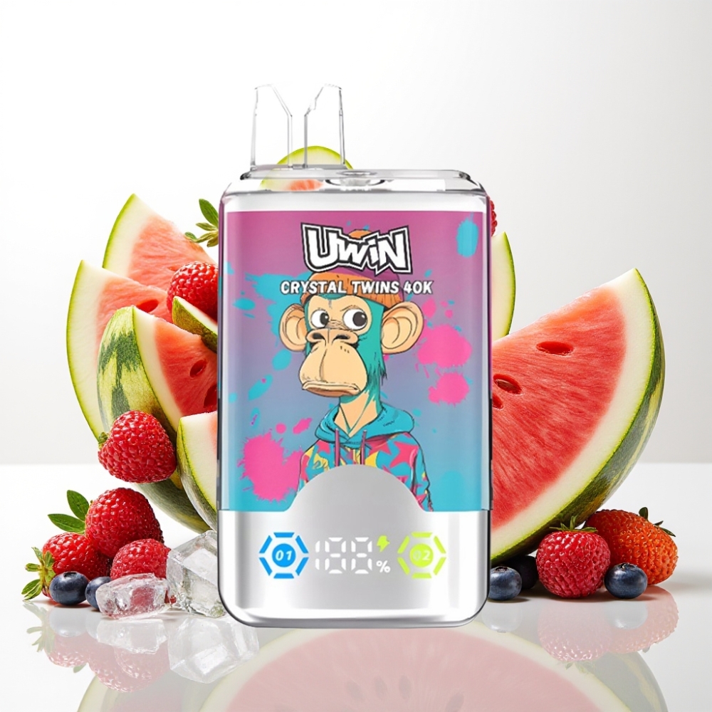 UWIN Crystal Twins 40000 Pufov 850mAh baterija