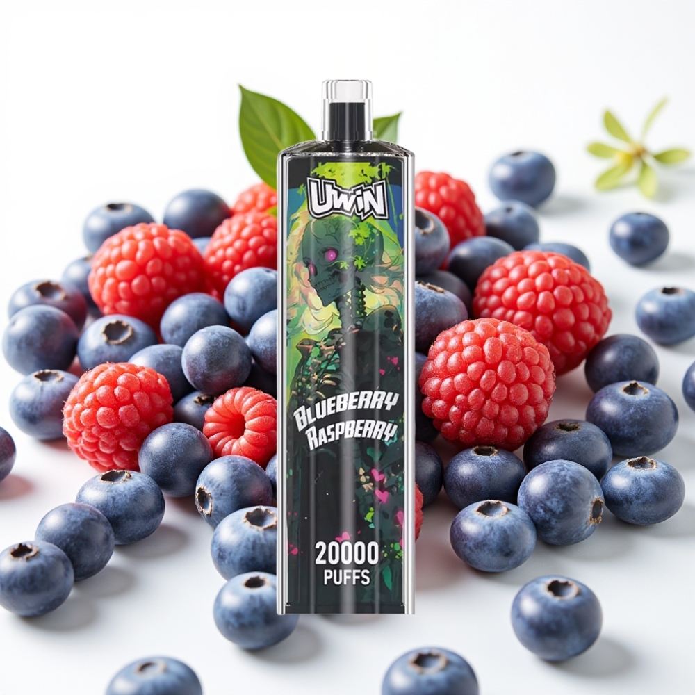 Uwin Shisha Hookah Crystal 20000 Ponovljivih Vdihov, 22ml, 650 mAh, Type-C, Mesh coil