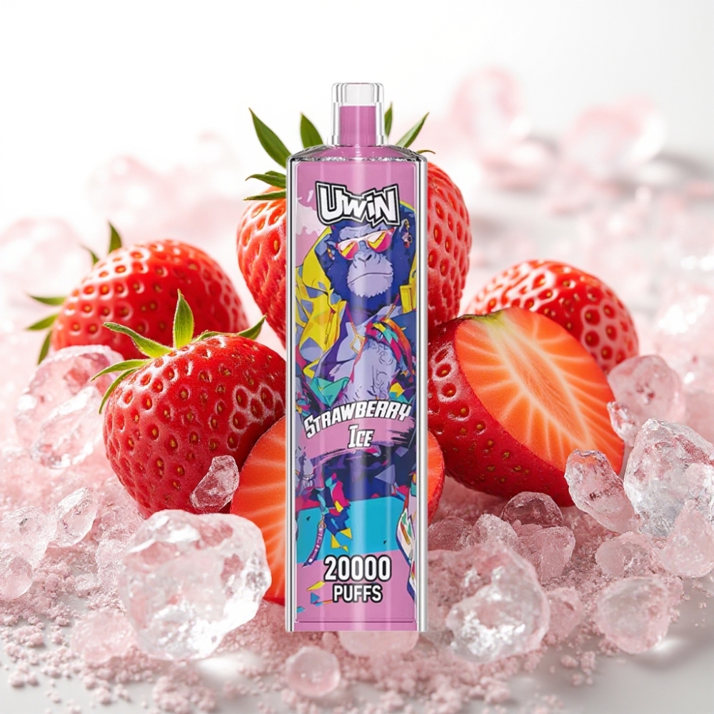 Uwin Shisha Hookah Crystal 20000 Puffov, 22ml, 650 mAh, Type-C, Mesh coil
