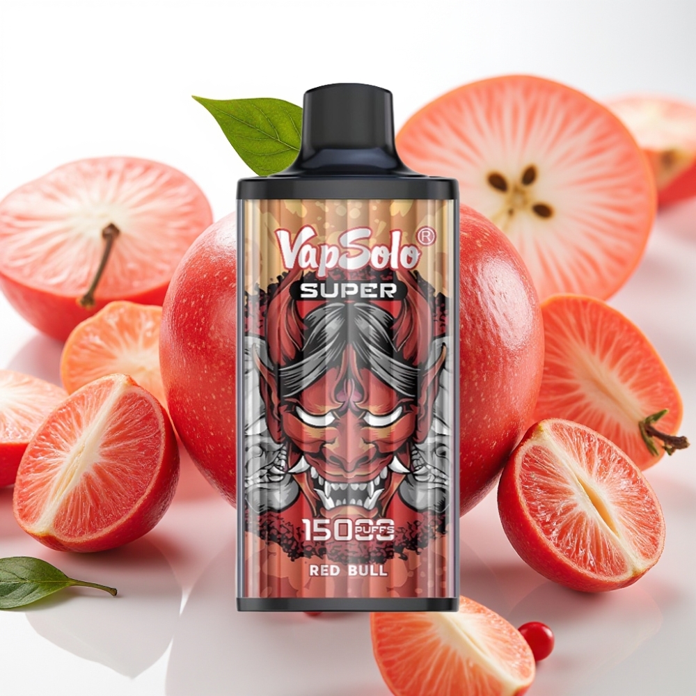 Vapsolo Super 15000 puffs, 40ml e-tekočina, 20 mg/ml ali 50 mg/ml nikotina, 850mah Mesh Coil, Type-C polnjenje