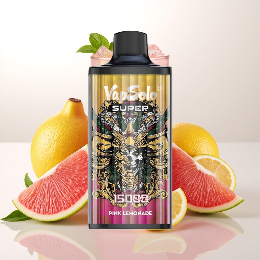 Vapsolo Super 15000 pufov 40ml e-tekočina 20 mg/ml, 50 mg/ml nikotina 850mAh baterija Type-C polnjenje