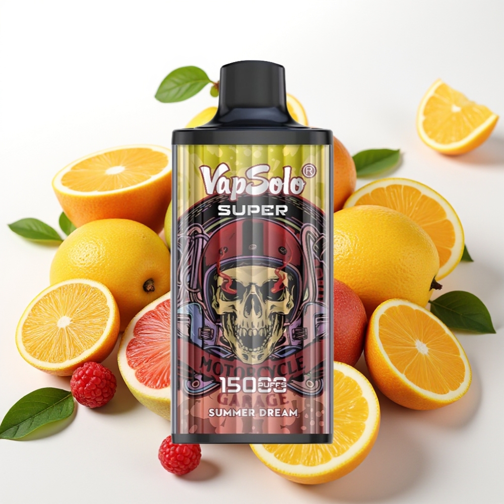 Vapsolo Super 15000 pufov, 40ml e-tekočina, 850mah baterija, Type-C polnjenje