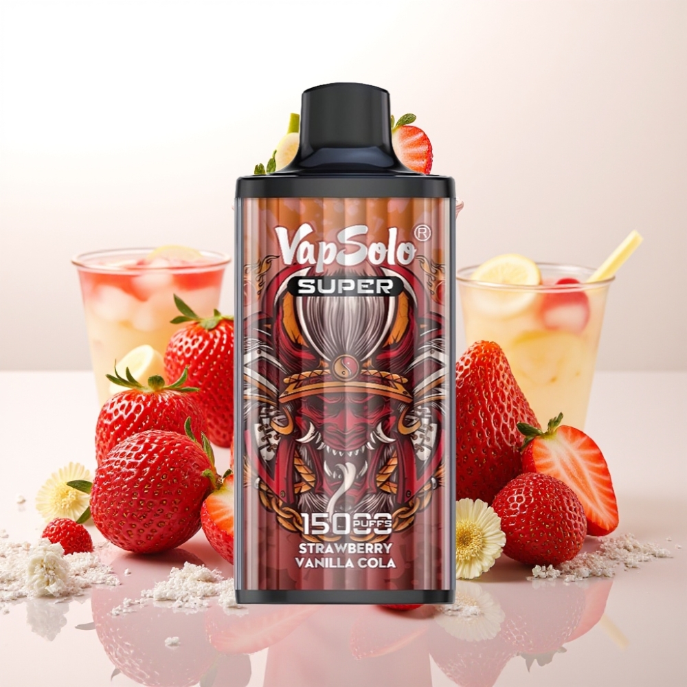 Vapsolo Super 15000 pufov (40ml tekočine, 850mAh baterija, Type-C polnjenje)
