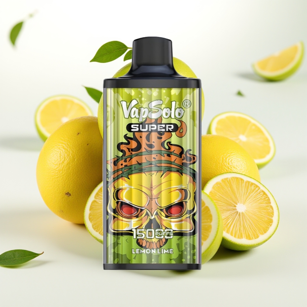 Vapsolo Super 15000 pufov z 40ml e-tekočino, 850mah baterijo in Type-C polnjenjem