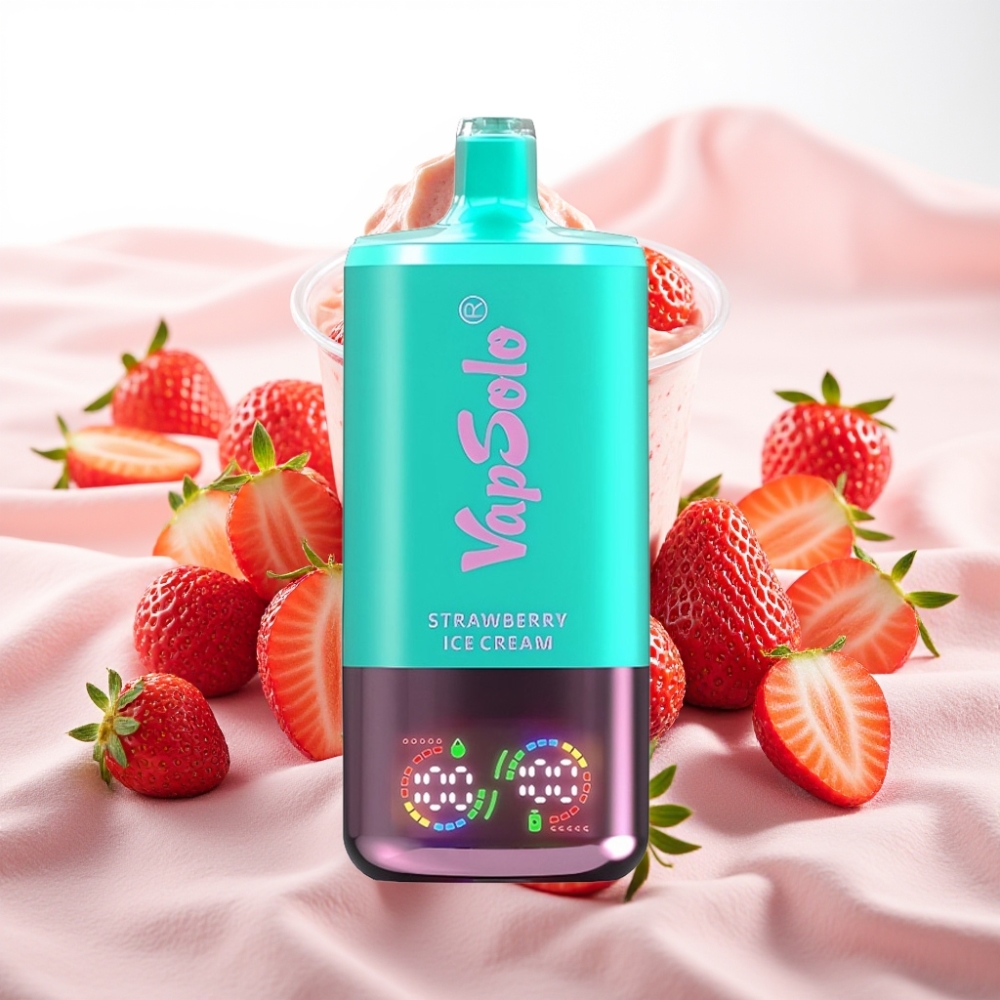 VapSolo Triple 30000 Puffov, 40ml E-tekočina, 3 rezervoarji, Type-C polnjenje