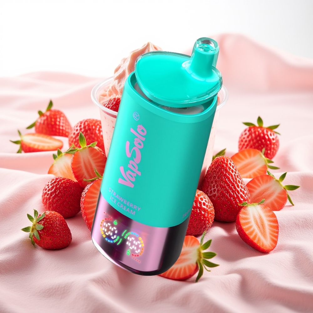 VapSolo Triple 30000 Puffov, 40ml E-tekočina, 3 rezervoarji, Type-C polnjenje