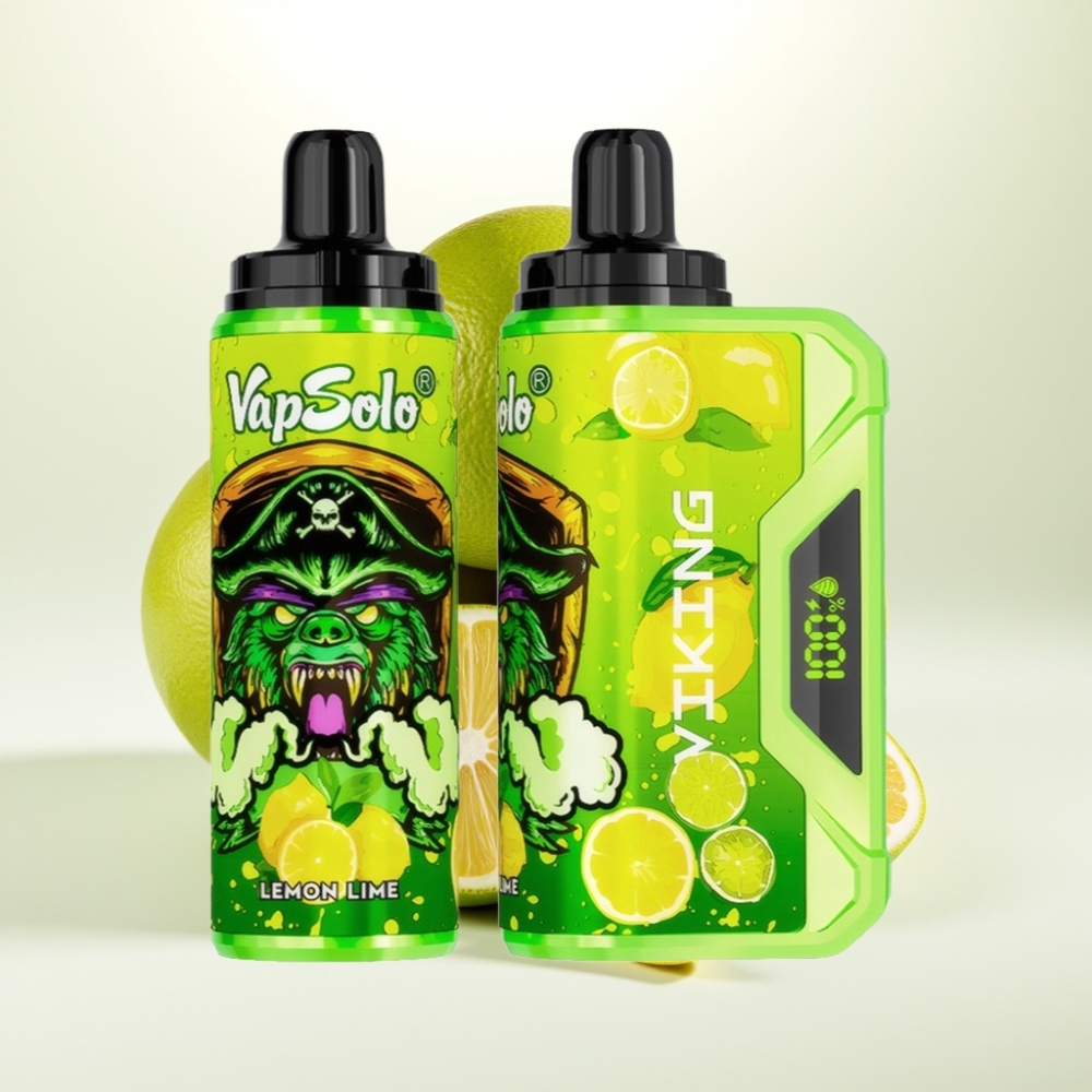 VapSolo VIKING 12000 Pihov 22ml Tip-C LED