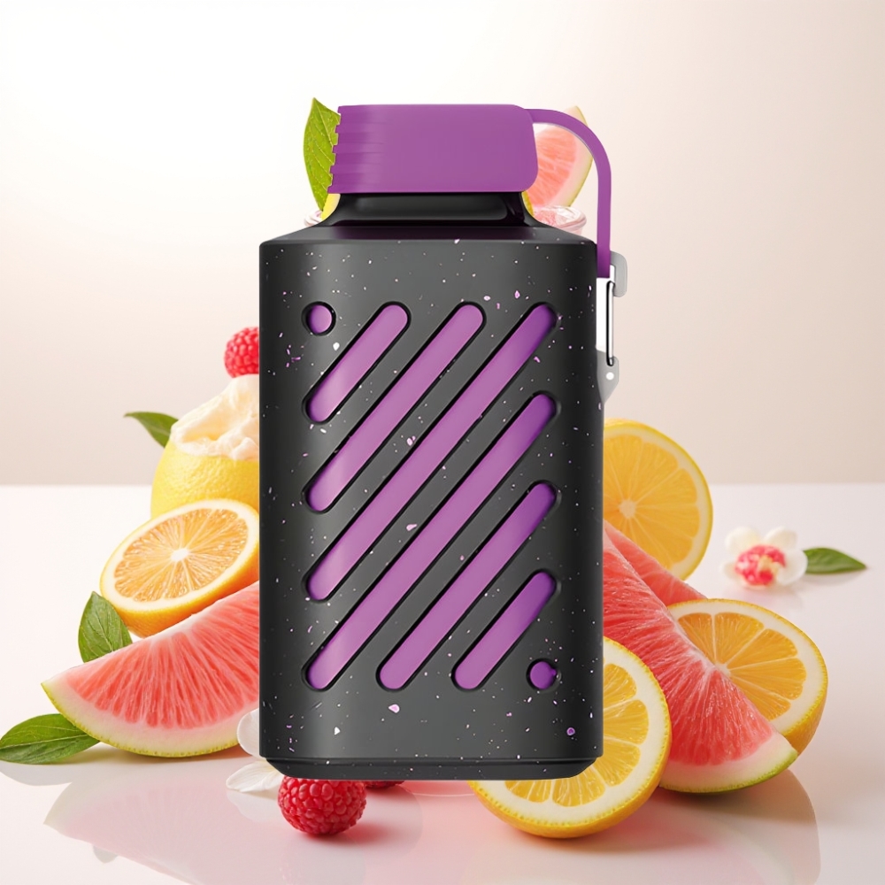 VOZOL GEAR 10000 Enkratna E-cigareta z 30 Okusi, VAMT Mesh Coil in 20 ml E-tekočine Roza limonada