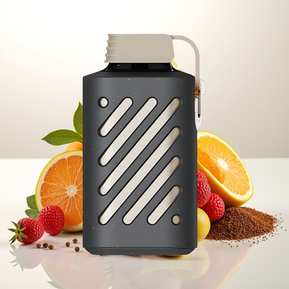 VOZOL GEAR 10000 Enkratna Vape z 30 Okusi, VAMT Mesh Coil in 65% PCR Materiali Kremni tobak