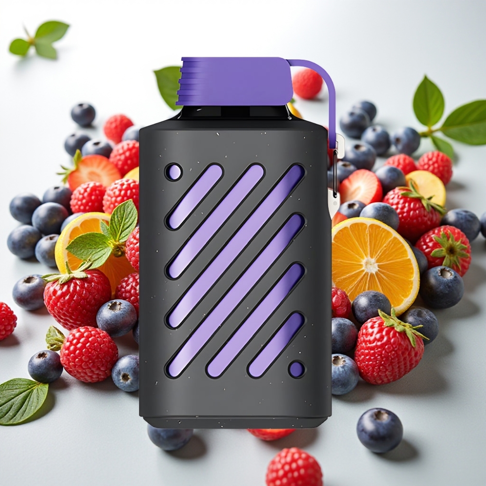 VOZOL GEAR 10000 Enkratna Vape z 30 Okusi, VAMT Mesh Coil in 65% PCR Materiali Nevihta gozdnih sadežev