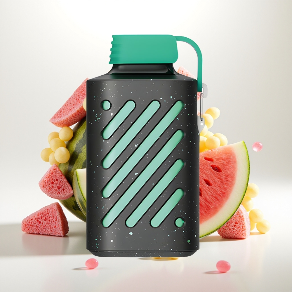 VOZOL GEAR 10000 Enkratna Vape z 30 Okusi, Večfunkcijskim Zaponcem, Zaščito Ustnika, 20 ml E-tekočine in VAMT Mesh Tuljavo