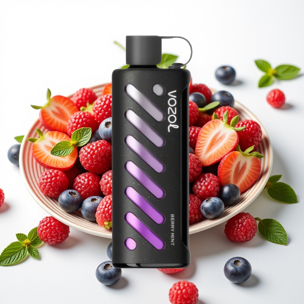 VOZOL Gear Shisha 25000 Puffov Okusi - 30 Okusnih Okusov Pametni Čip - S.i.L.C Tech Načini - Dvojni Mrežni Dvojni Načini Baterija - 1000mAh Nikotin - 5mg/ml