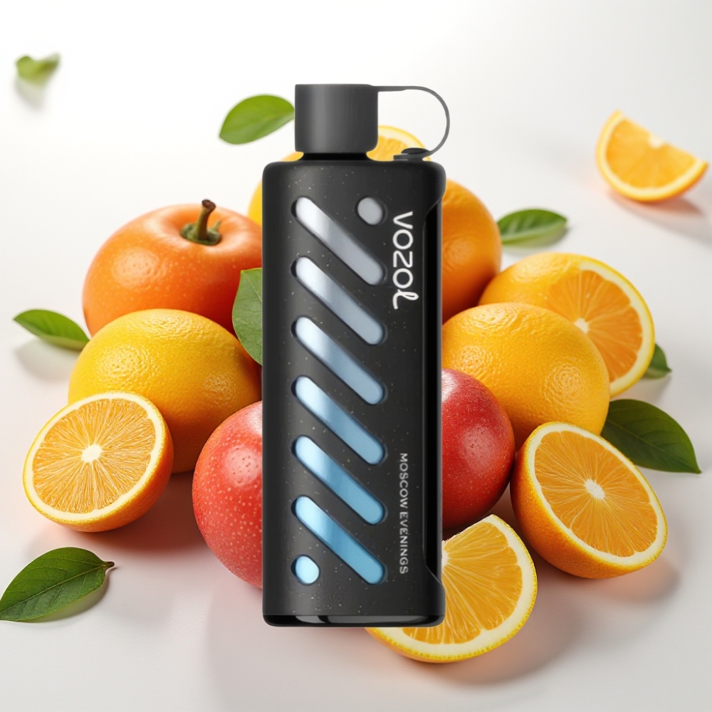 VOZOL Gear Shisha 25000 Puffs z 30 okusnimi aromami, S.i.L.C Tech, dvojni režim Dual Mesh, 1000mAh baterija, 5mg/ml nikotina