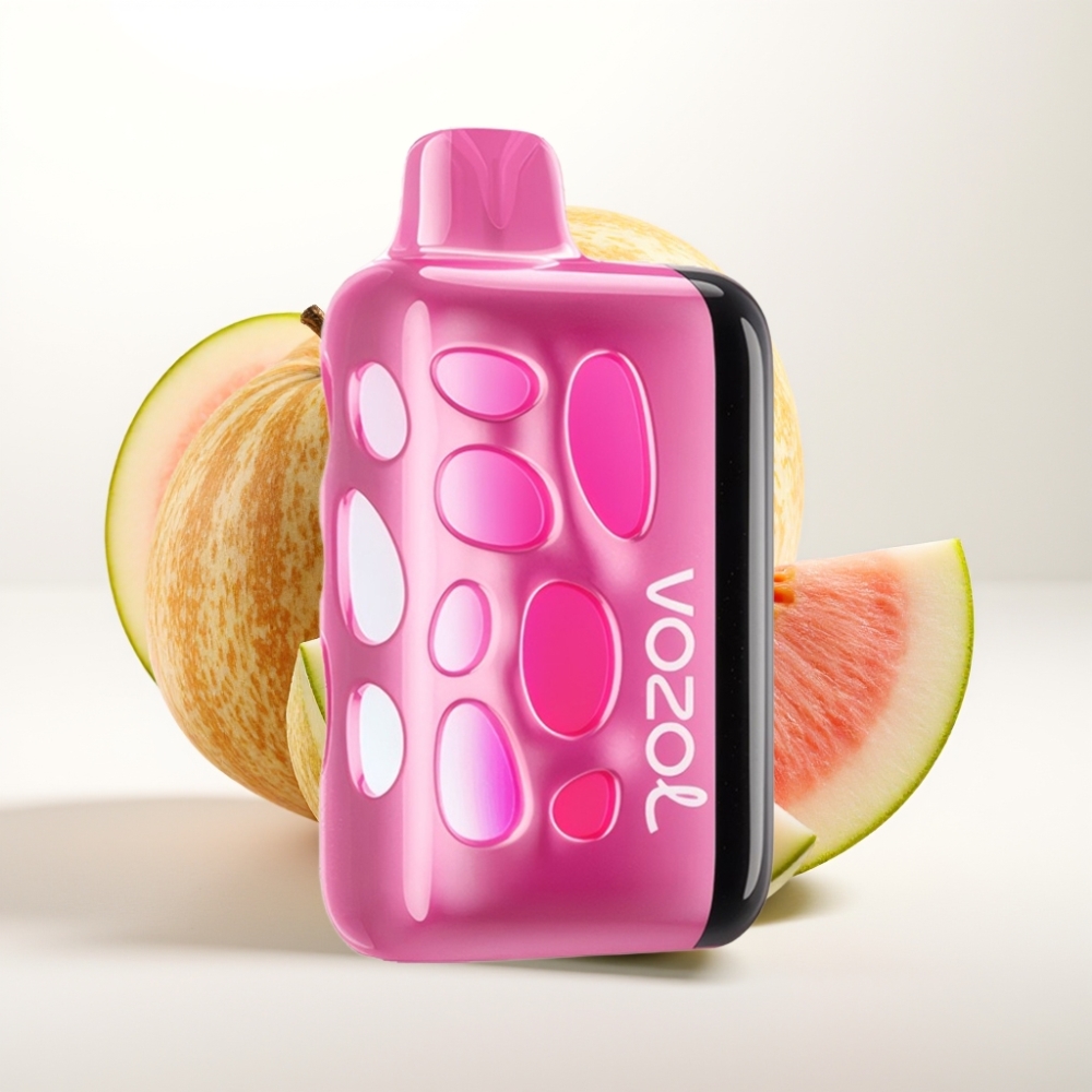 VOZOL RAVE 40000 Dispozabilna Vapa z Vibrant Glow Design in Beat-Synced Party Mode Jagoda breskev