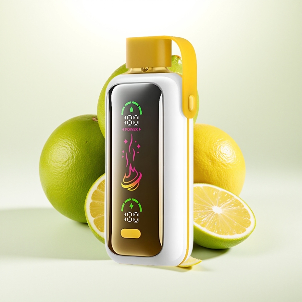 VOZOL Star 20000 Puffs z 2,2" HD zrcalnim zaslonom, dvojno mrežo, 650mAh baterijo in nikotinsko močjo 0mg/ml, 20mg/ml, 50mg/ml Limona limeta