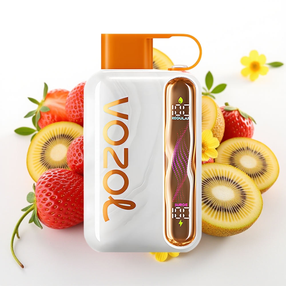 VOZOL STAR 40000 Enkratna E-cigareta – 1000mAh, 20/50mg/ml, Type-C Jagoda kivi