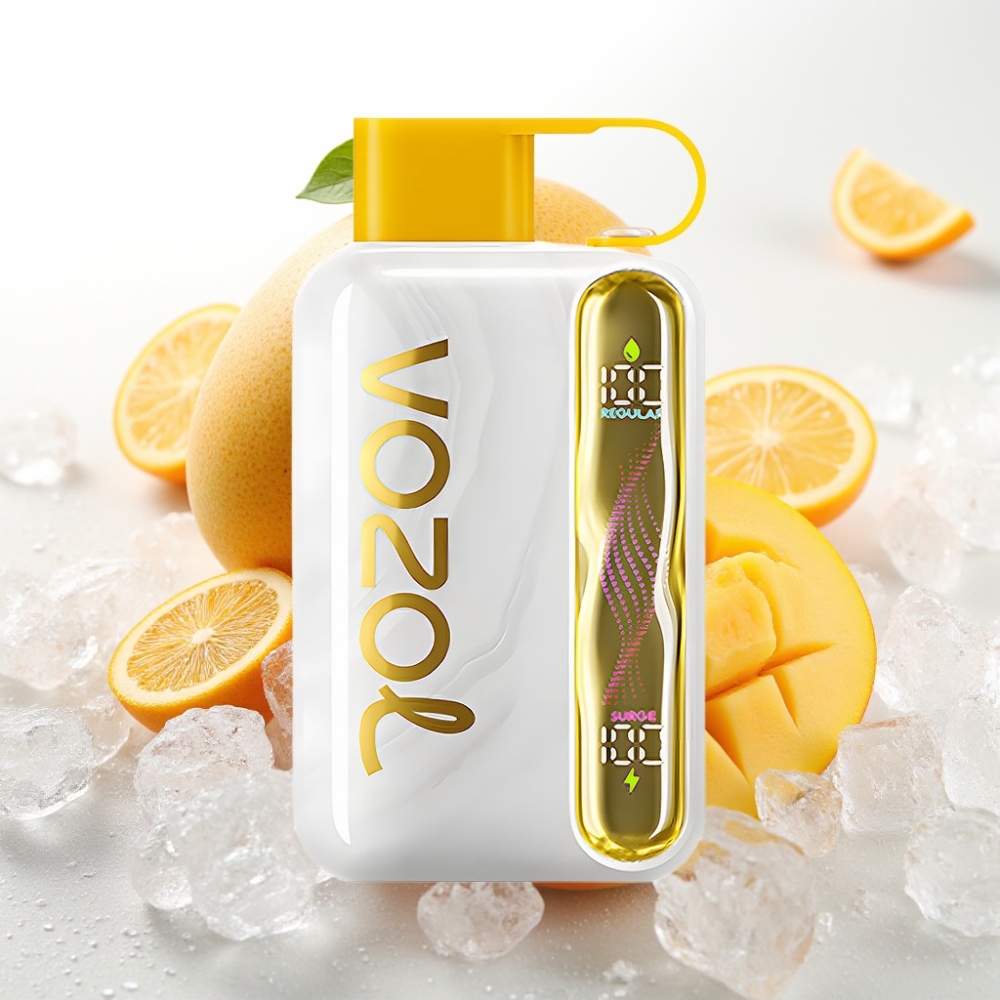 VOZOL STAR 40000 Enkratna E-cigareta – 1000mAh, 20/50mg/ml, Type-C Mango led