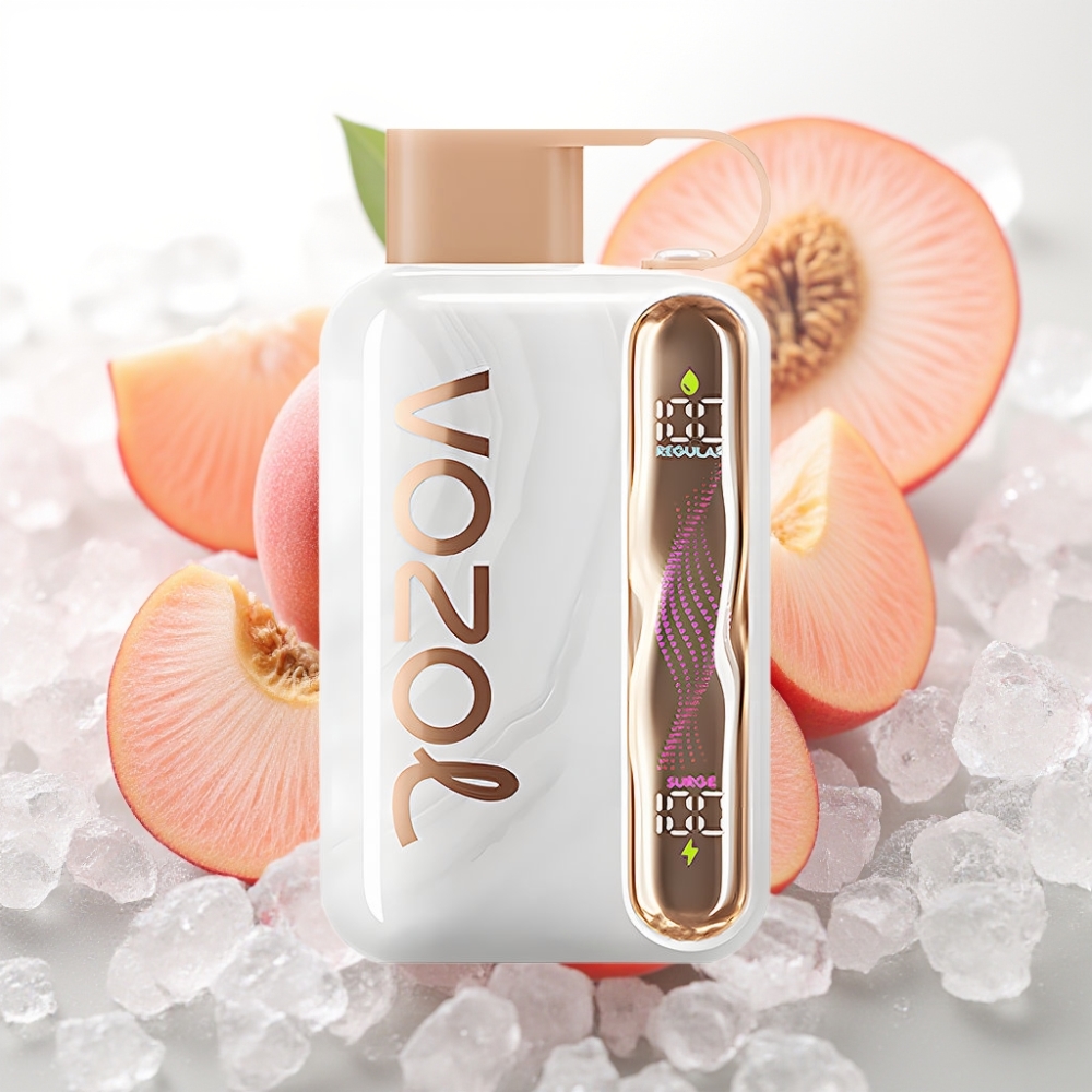 VOZOL STAR 40000 Enkratna Vape z 1000mAh baterijo, 20/50mg/ml nikotina, Type-C polnjenjem Breskov led