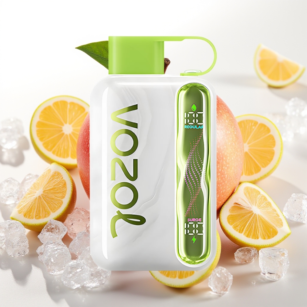 VOZOL STAR 40000 Enkratna Vape z 1000mAh baterijo, 20/50mg/ml nikotina, Type-C polnjenjem Kislo jabolko led