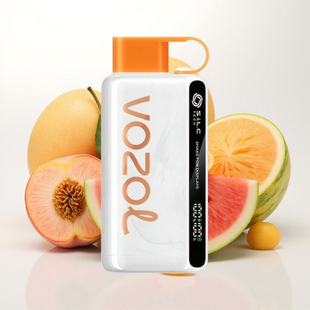 VOZOL STAR 9000/12000 Enkratna Vape s S.i.L.C TECH, 30% Hitrejšim Polnjenjem in 650mAh Baterijo Breskov mango lubenica