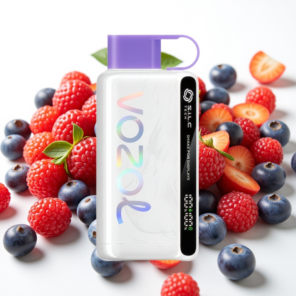 VOZOL STAR 9000/12000 Enkratna Vape s S.i.L.C TECH, Zaščita Ustnika, Hitrejše Polnjenje (30%), 650mAh Baterija, 0/20/50mg/ml Nikotin, Do 9000/1200 Pufov