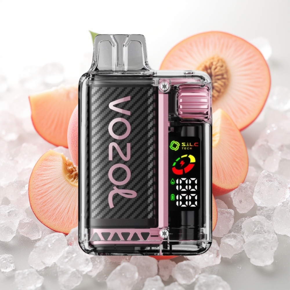 VOZOL Vista 20.000 Puffov Ponovno polnljiva baterija - 650mAh Moč nikotina - 2% Zaslon - OLED Ovojnica - S.i.L.C Tech Dual Mesh Coil