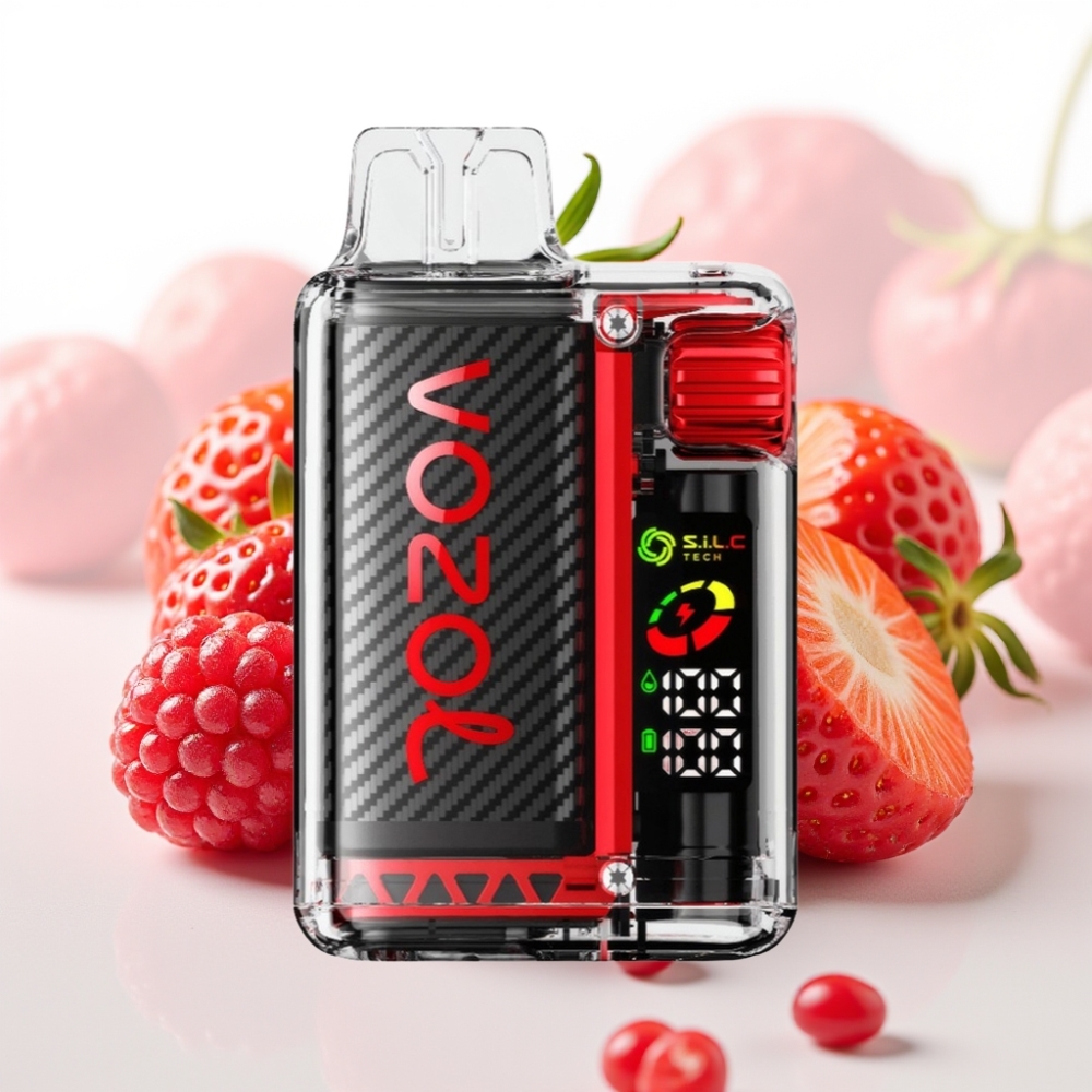 VOZOL Vista 20.000 Puffov Ponovno polnljiva baterija - 650mAh Nikotin - 2% Ekološki material - 65% PCR OLED zaslon 6-stopenjska nastavitev moči